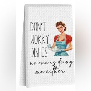 Humorous Kitchen Towel